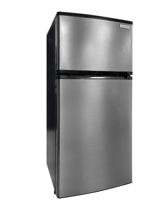 2022302334 - 4.5 Cubic Foot 12 Volt Left Hand Hinge Stainless Steel Refrigerator #WD-127FDC/LHH