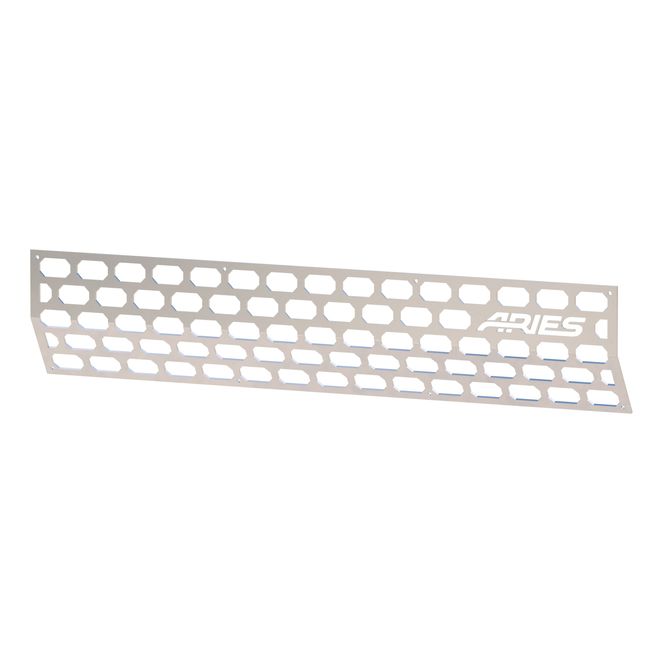 2055192 - AdvantEDGE Paintable Aluminum Cover Plate for Bull Bar without LEDs - 2019-2024 Ram 1500 Classic and more