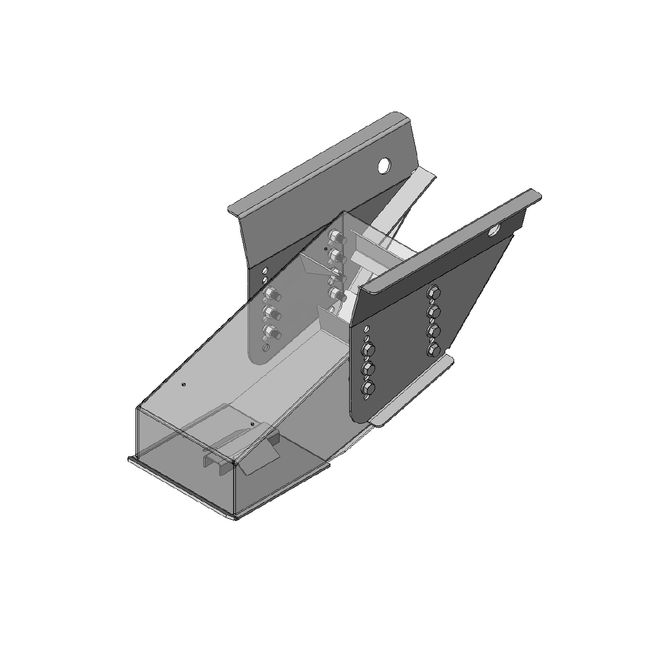 119117 - M15 Extended Pin Box - 15,500 lbs