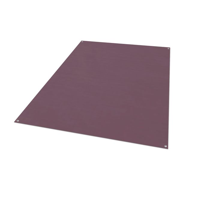 2022115662 - Outdoor Patio Rug - Burgundy, 6' x 9'