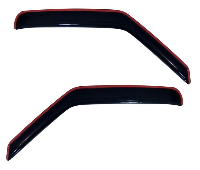 Ventvisor Deflector; Smoke; In-Channel; 2 pc.