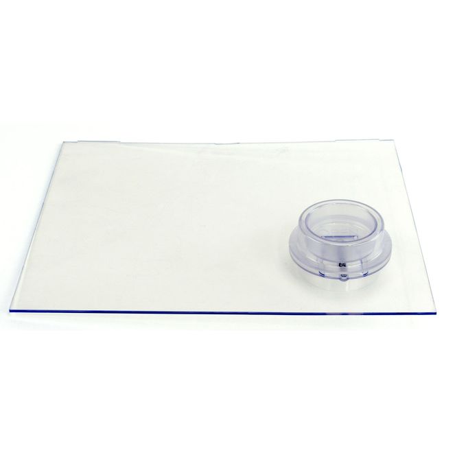 239061 - RV Screen Door Slider Panel with Push-Down Knob Opener
