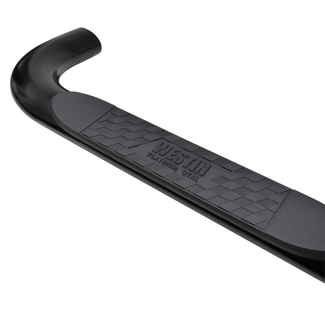 21-4125 - Platinum 4 Oval Nerf Step Bars - 2019-2026 Chevrolet Silverado 1500, 2019-2026 GMC Sierra 1500
