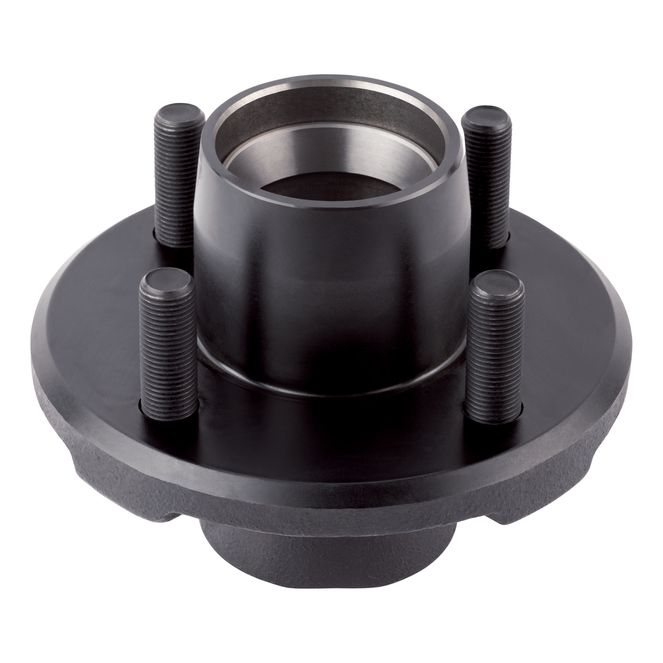 134574 - Idler Hub with Races & Wheel Studs - 2,200-lb. Axles, 4 on 4" Bolt Pattern, 1/2" Stud Size (Bulk Pallet)