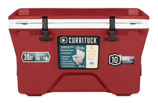 51750 - Cooler, Currituck, 30 Quart, College Crimson 201/White