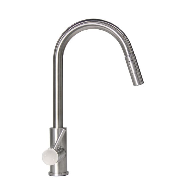 719333 - Flow Max™ Bullet Pull-Down Kitchen Faucet - Stainless Steel