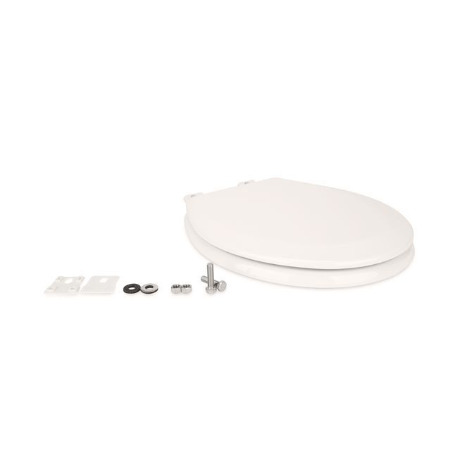 41727 - Replacement Lid & Seat for Premium Ceramic RV Toilet, Bone