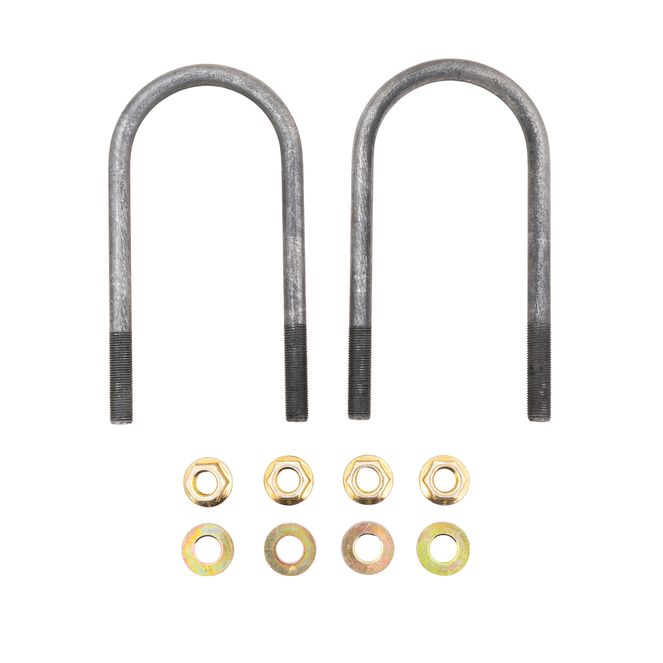 UBK300725 - Leaf Spring Axle U Bolt Kit - 7-1/4 Inch Length