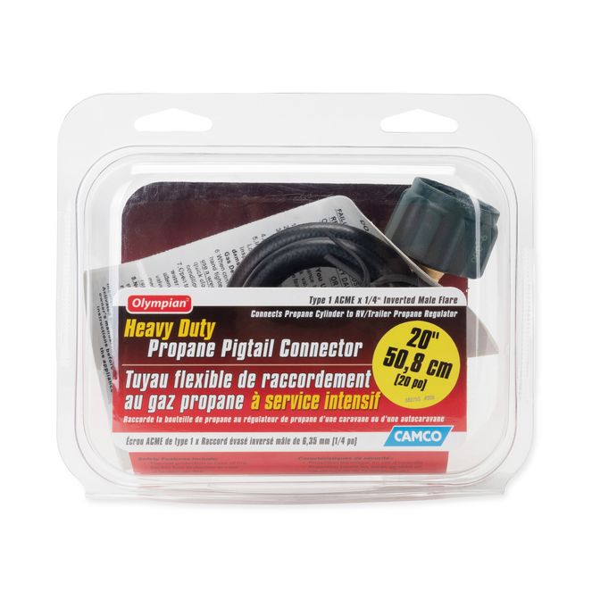 59073 - Pigtail Propane Hose Connector, 20-Inch