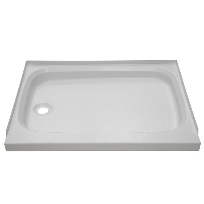 210369 - RV Shower Pan with Left Drain - 24" x 32" White