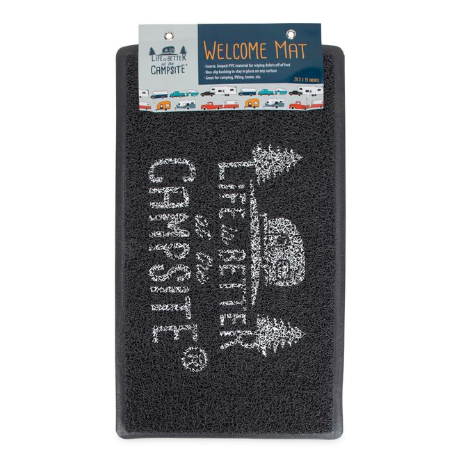 53200 - LIBATC, Scrub Rug, Grey/White, Small