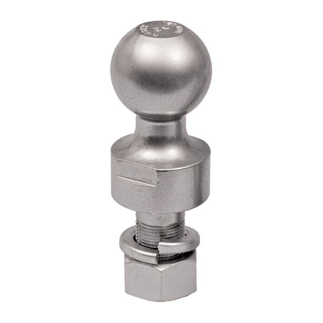 30601 - 2" Ball 1" Lift 5000 LB Gross Towing Cap 1" Shank Diameter Chrome Steel