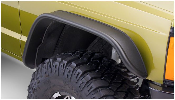 10063-07 - Fender Flares Flat Style 2Pc Front - 1984-2001 Jeep Cherokee