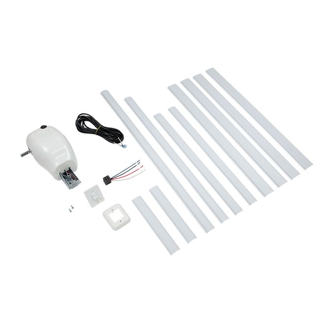 337727 - Manual Crank Style To Power Awning Conversion Kit, White