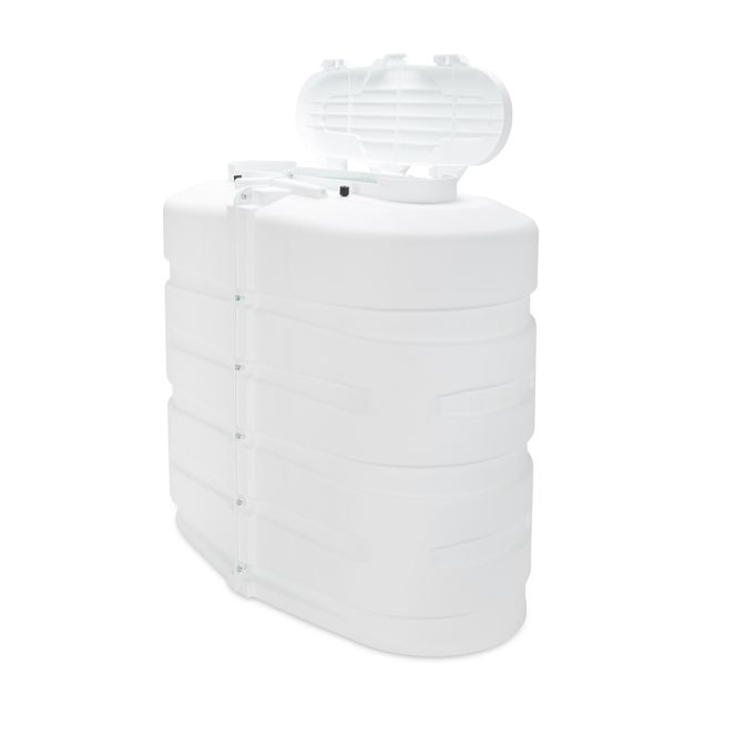 50513 - Double RV Propane Tank Cover, 30 lb, White
