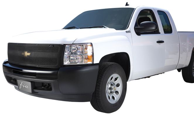GS901-21 - GS900 Series - Custom Fit Grille Bug Screen - 2007-2010 GMC Sierra 2500 HD, 2007-2010 GMC Sierra 3500 HD