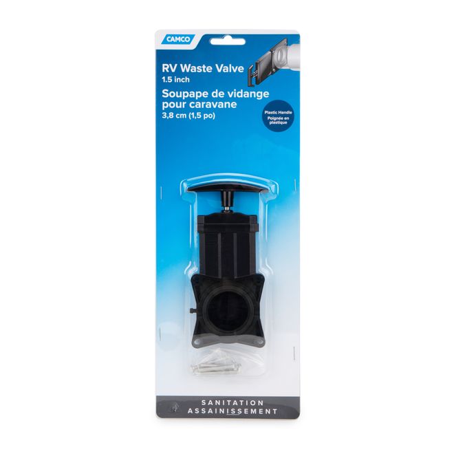39503 - Sewer - 1-1/2" Waste Valve w/Plastic Handle (E/F)