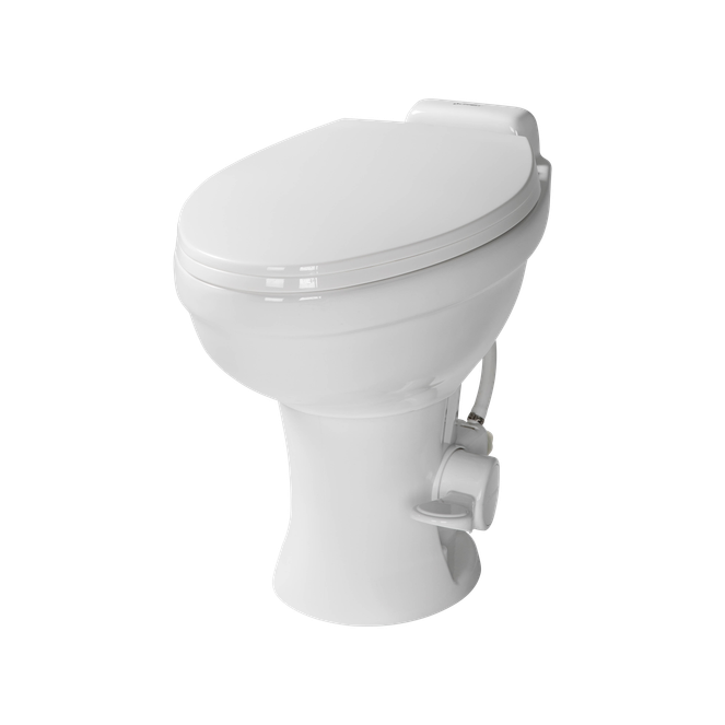 2022113192 - Flow Max™ RV Toilet - Elongated Ceramic Bowl