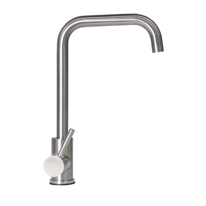719325 - Square Gooseneck Faucet - Stainless Steel