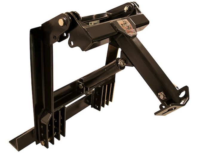 1317220 - SAM Municipal Snow Plow Hitch Assembly - Blank Bottom, 3 Inch Cylinder