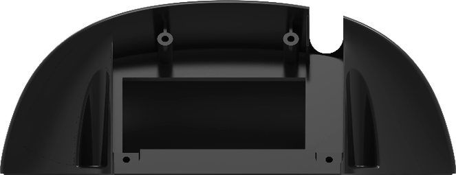 2022070680 - Vision S® Rear Sharkfin RV Camera Bracket - Black #FRCBRKT2-BL
