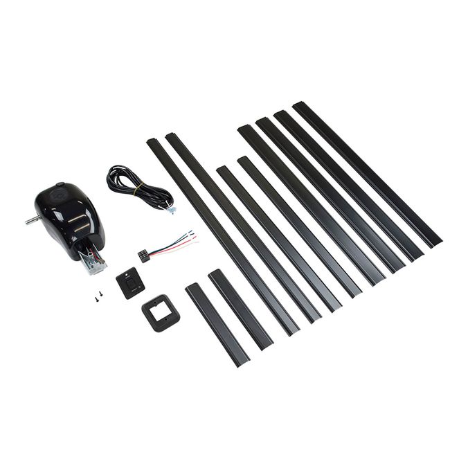 337728 - Manual Crank Style To Power Awning Conversion Kit, Black