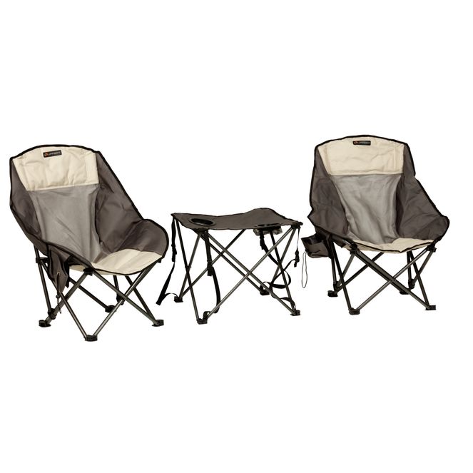2022114831 - Baja™ Overlanding Chair & Table Set - Dark Grey / Sand