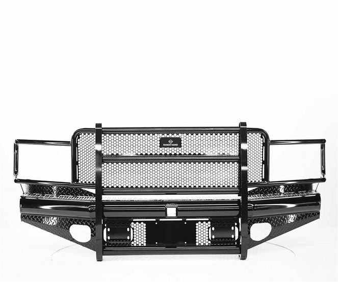 FBD061BLR - Legend Series Front Bumper - 2006-2009 Dodge Ram 2500, 2006-2009 Dodge Ram 3500, 2006-2008 Dodge Ram 1500