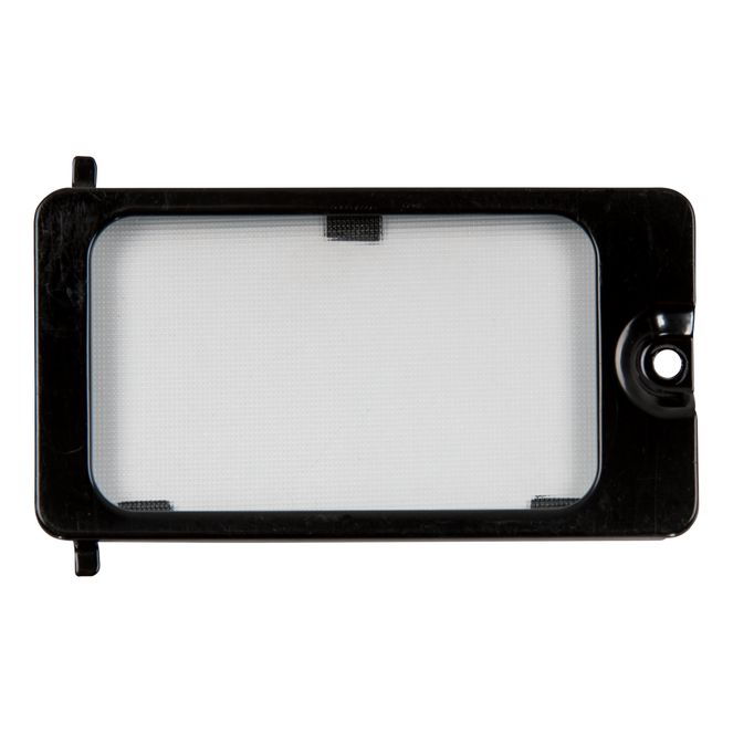 2021124183 - Replacement Over-the-Range RV Microwave Cover for Surface Lights #C-FMCM15-BL-BulbCov