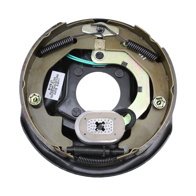 122450 - Electric Trailer Brake Assembly - 10" x 2-1/4" Brake Size, 4-Bolt, 3,500-lb. Axles, Right (Passenger) Side, Bulk Pallet