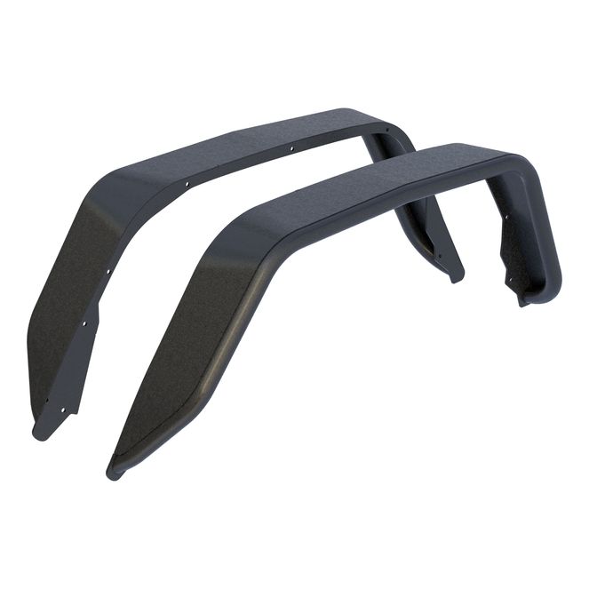 ARIES 2500207 Textured Black Aluminum Rear Jeep Gladiator JT Fender Flares