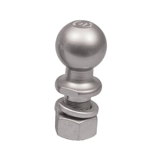 33855 - 2-5/16" Ball 6K Gross Tow Cap 1" Shank Dia 2-1/8" Shank Lgth Chr Unpackaged