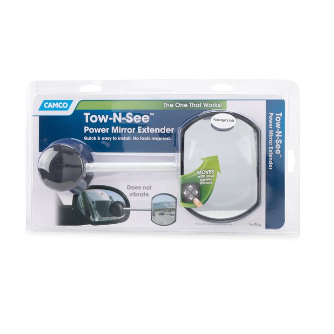 25663 - Tow-N-See Mirror, Flat, English