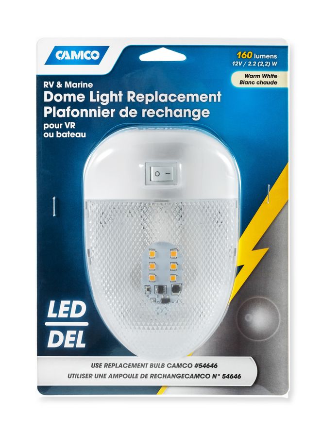 41331 - LED - Dome Light, Single Dome, 160 Lumen, (E/F) cCSAus