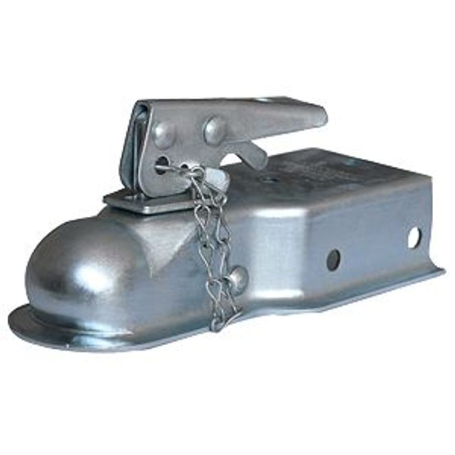 87072 - Strait 3" Wide Chanl Mnt Bolt-On 2K LB Gross Wt Cap 1-7/8" ball Wedge Latch Raw