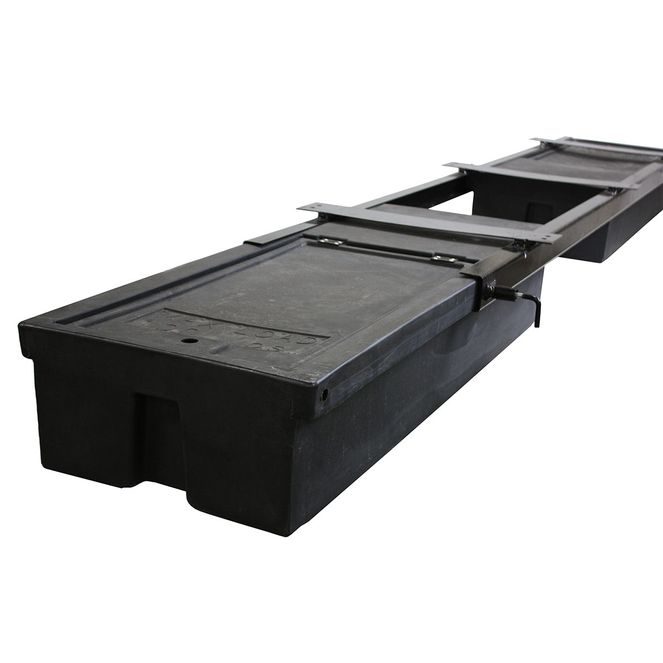 175180 - RV Underchassis Standard Double Bin Storage System - 96" x 21"