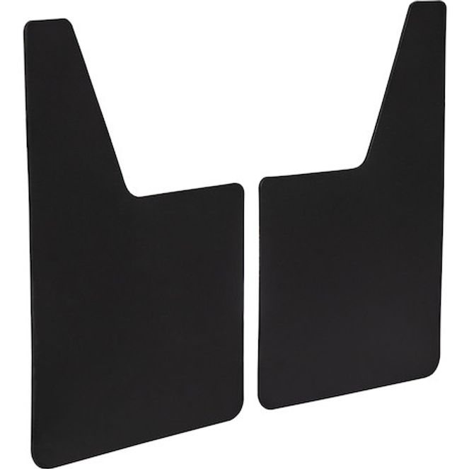 Thermo Flex Fender Guard Black Mudflaps 11.75x17.75 Inch