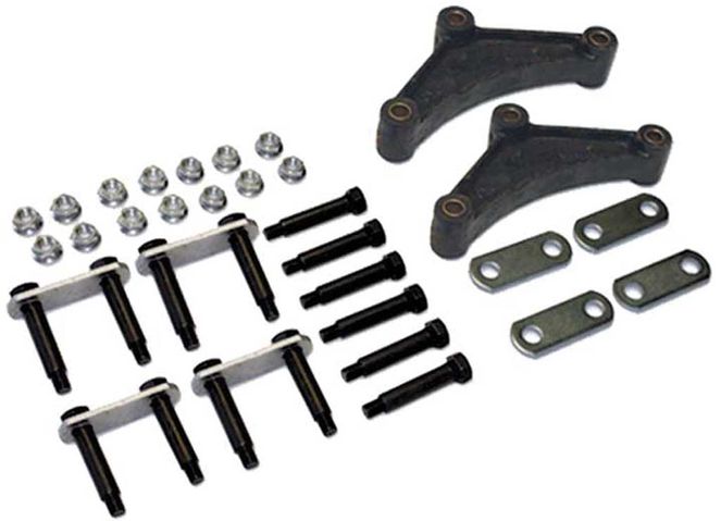 121099 - Trailer Axle Double-Eye Suspension Kit - 2,200-8,000-lb. Tandem Axles, 35" Axle Spacing