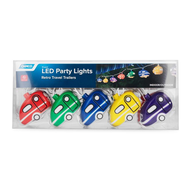42655 - LED Party Lights - Retro Travel Trailer UL