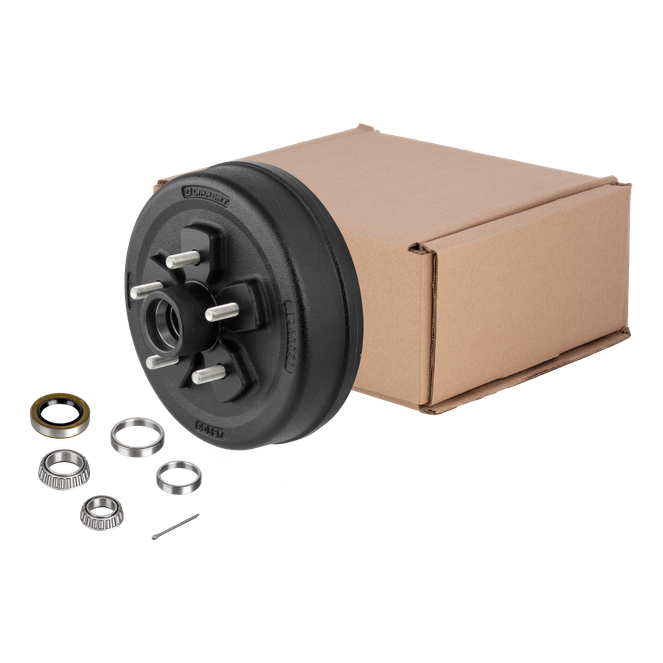 814210 - 10" Brake Hub with Bearing Kit (Not Installed) - 3,500-lb. Axles, 5 on 4-1/2" Bolt Pattern, 1/2" Stud Size