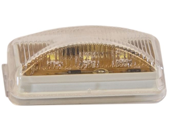 5622304 - 2.5 Inch Clear Surface Mount Marker Light With 3 LED