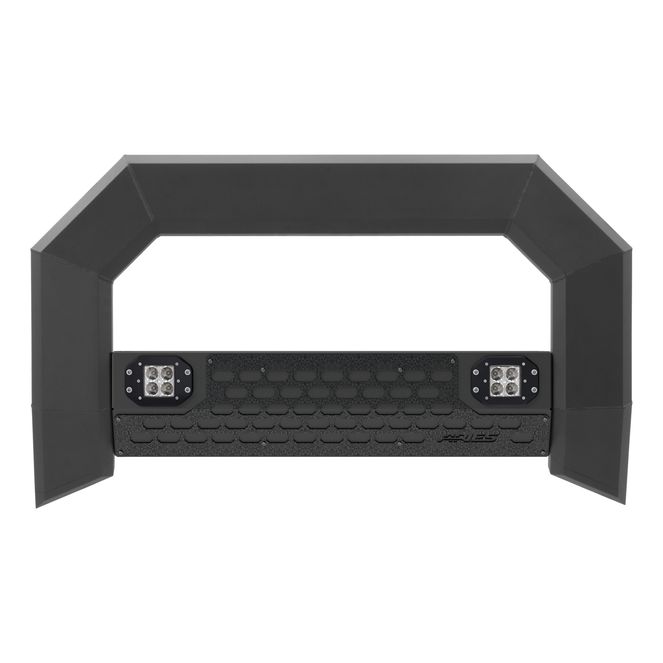 2163100 - AdvantEDGE Black Aluminum Truck Bull Bar with Lights, Select Ford F-150 - 2004-2020 Ford F-150