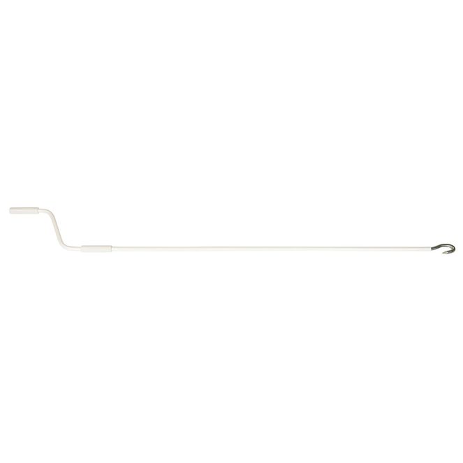 300030 - Manual Crank Style Awning Hook And Crank Rod - White