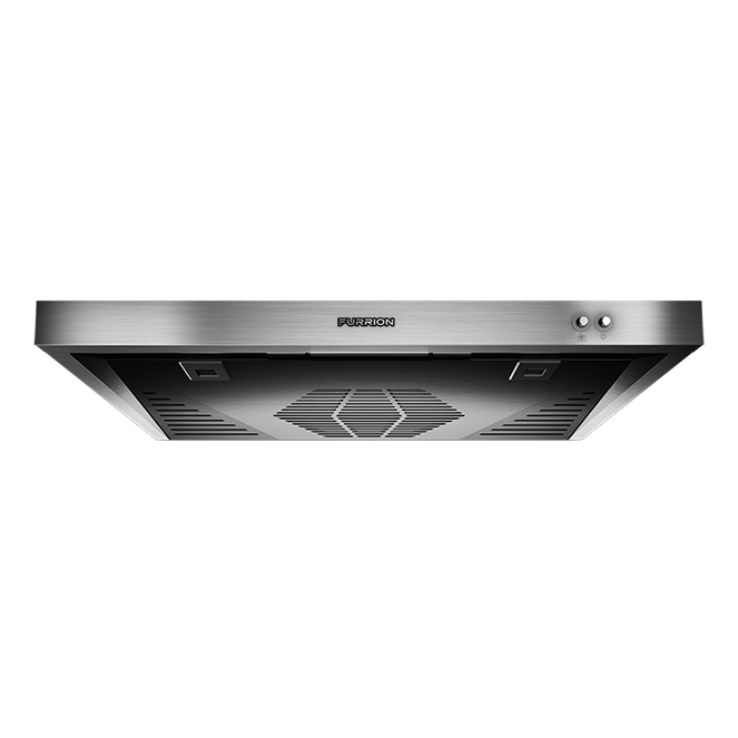 2021123594 - 12V Ductless RV Range Hood with Charcoal Filter - Stainless Steel #FHO23SACRV-SS