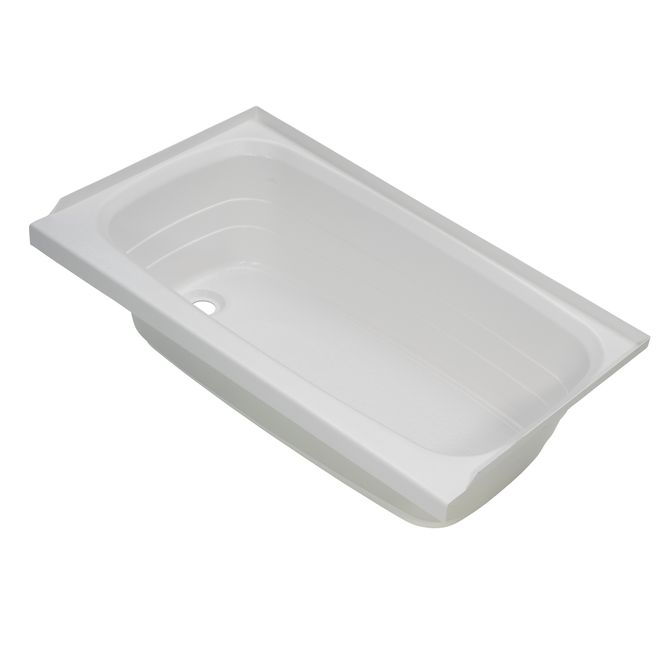 209673 - Bathtub with Left Drain - 24" x 40", White #W2440LHSPK