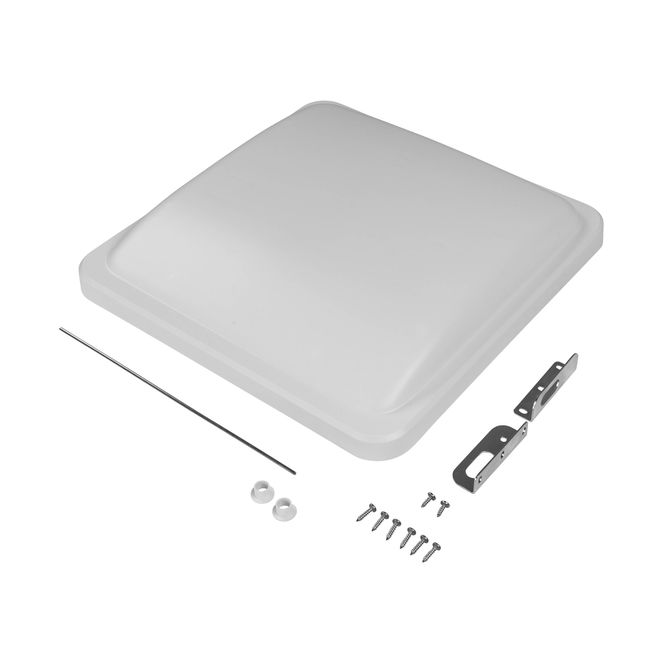 2023054272 - RV Roof Vent Fan Replacement Lid Kit - 16-5/16" x 4" x 16-3/8" White #C-FVF14D90A-PS-009