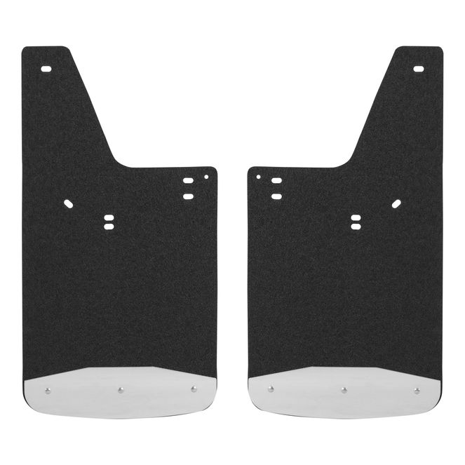 LUVERNE 250423 Front or Rear 12-Inch x 23-Inch Textured Rubber Mud Guards, Select Ford F-150, Lincoln Mark LT, 2 Flaps