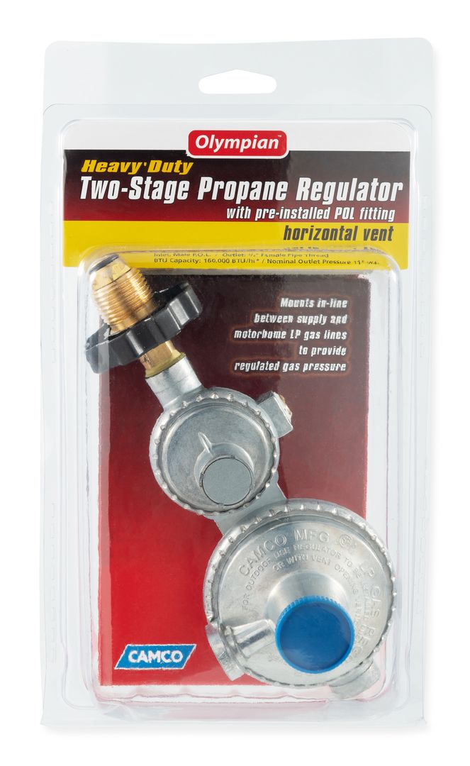 59333 - Two Stage Regulator-Horizontal with POL, Clamshell