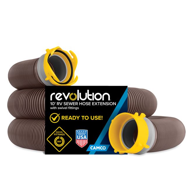 39623 - Revolution 360 10' HD Sewer Hose Extension w/Swivel Fittings