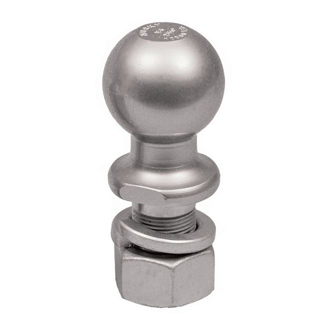 32914 - 2" Ball 7500 LB Gross Tow Cap 1" Shank Dia 2-7/8" Shank Length Chrome Steel